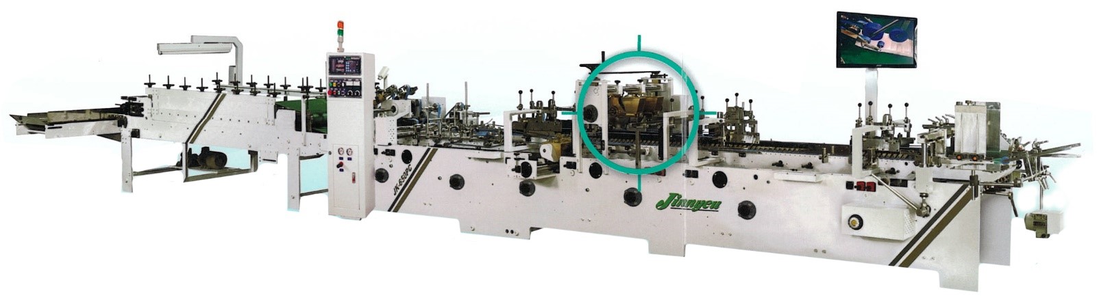 JK-650PC 全自動糊盒機