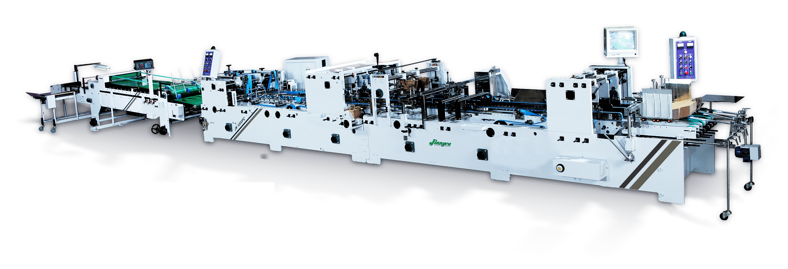 JK-1000PC 全自動糊盒機