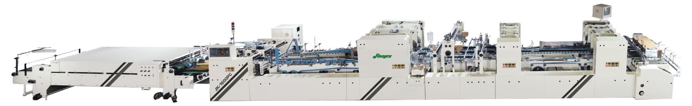 JK-1600PC 全自動糊盒機